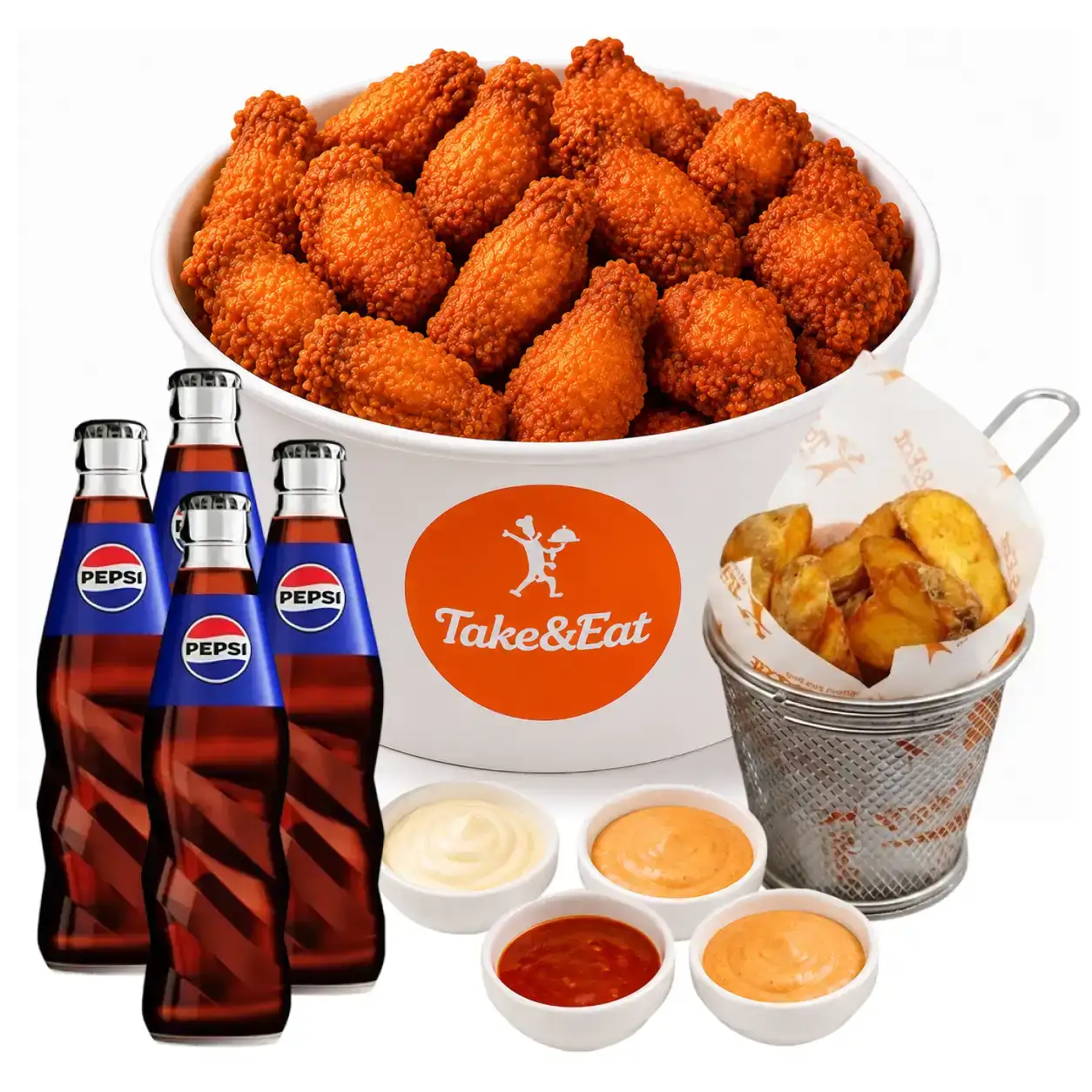 Wings Bucket Big