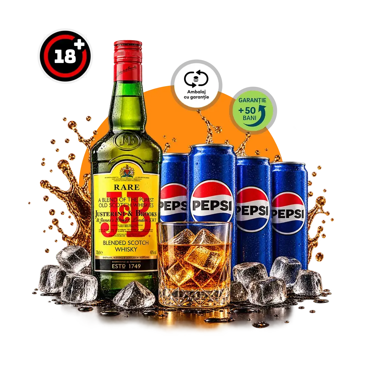 J&B & Pepsi