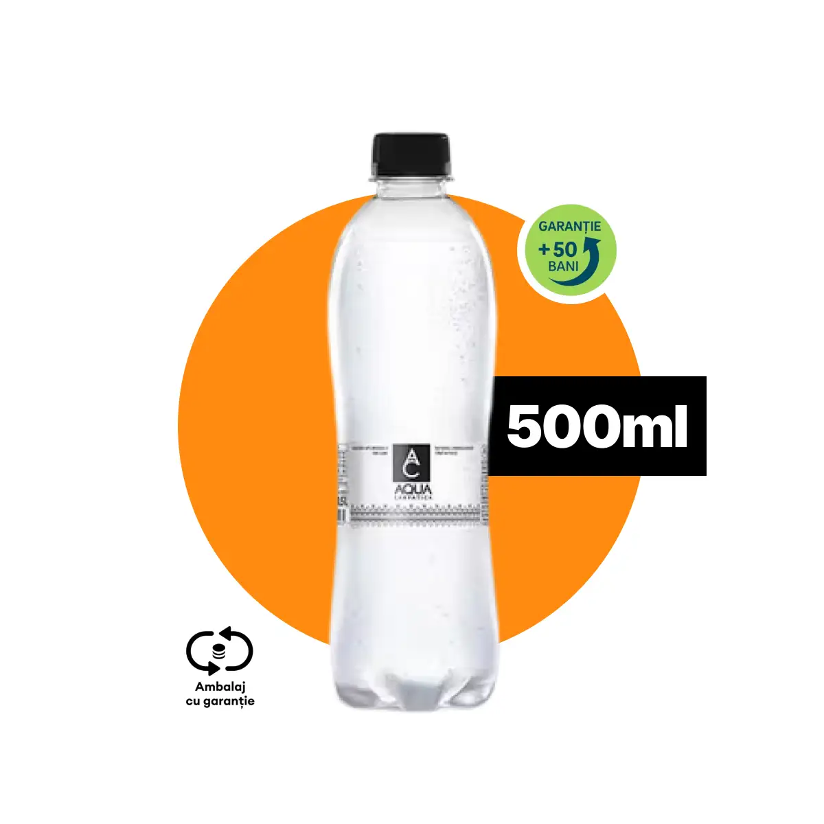 Apa carbogazoasa Aqua Carpatica 500ml Take and Eat
