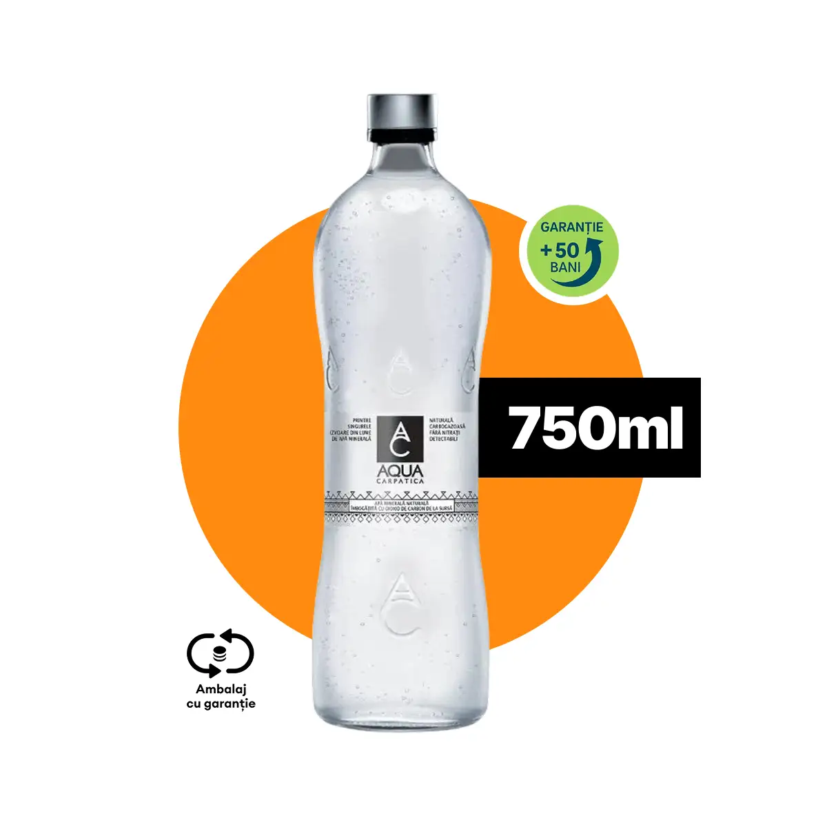 Apa minerala Aqua Carpatica 750ml Take and Eat