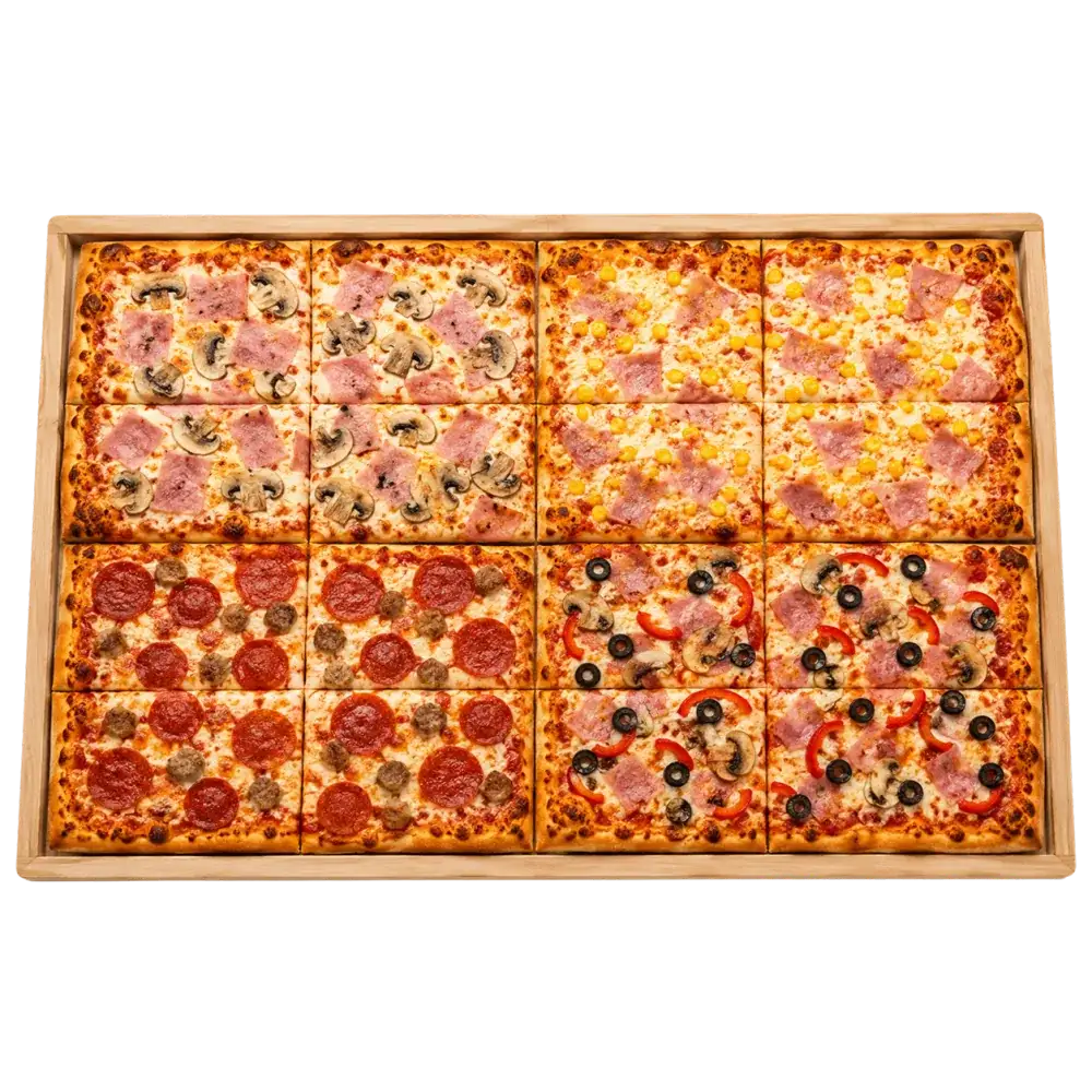 Pizza Party 60×40 cm + 6 × Beri