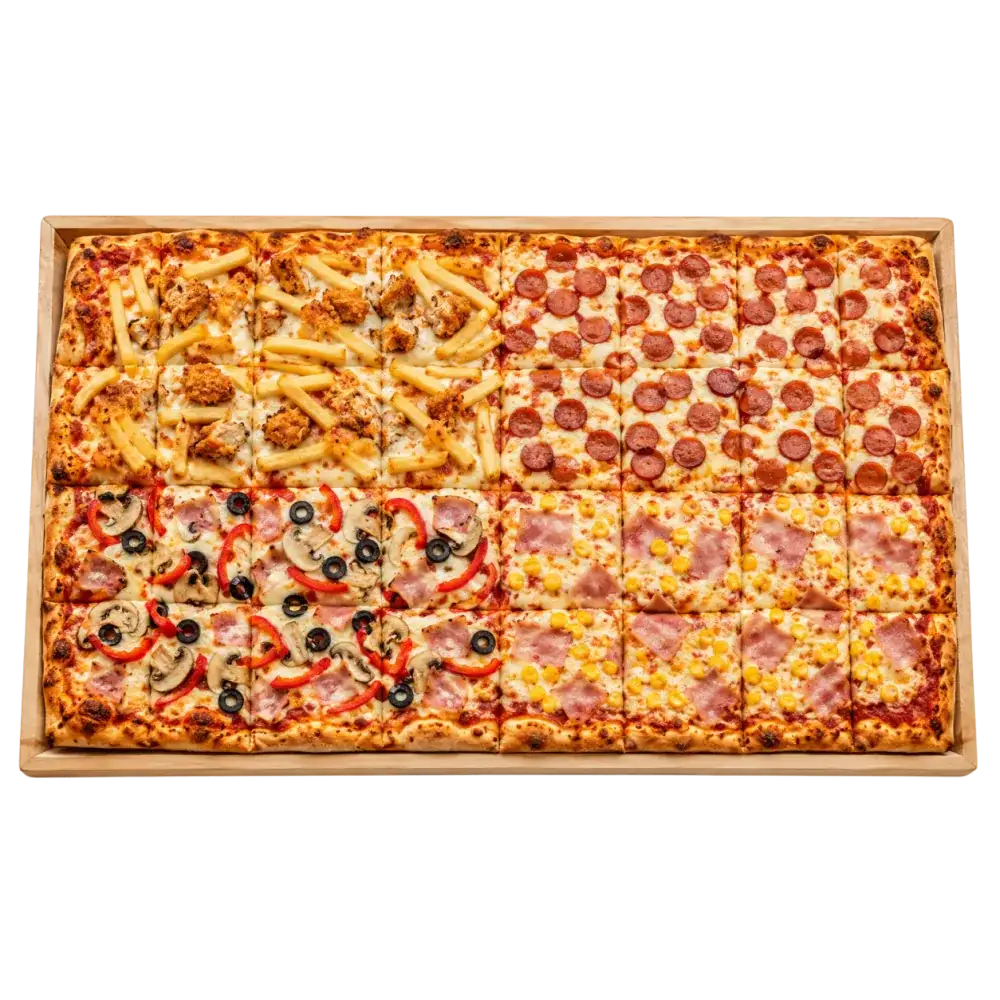 Pizza Party 60×40 cm For Kids + Suc Gratis
