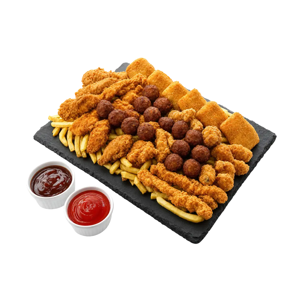 Platou Mixt frites