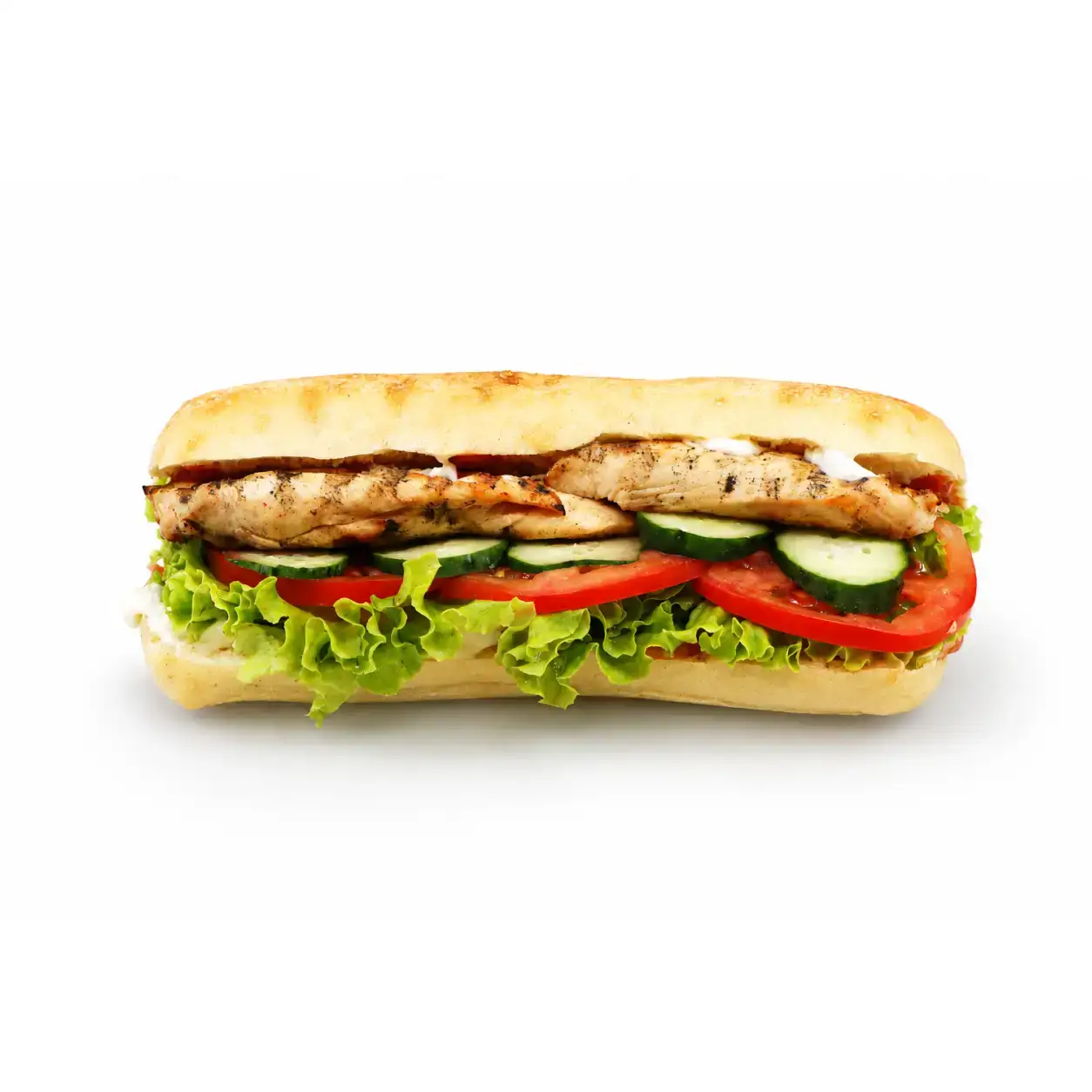 Sandwich cu piept de pui