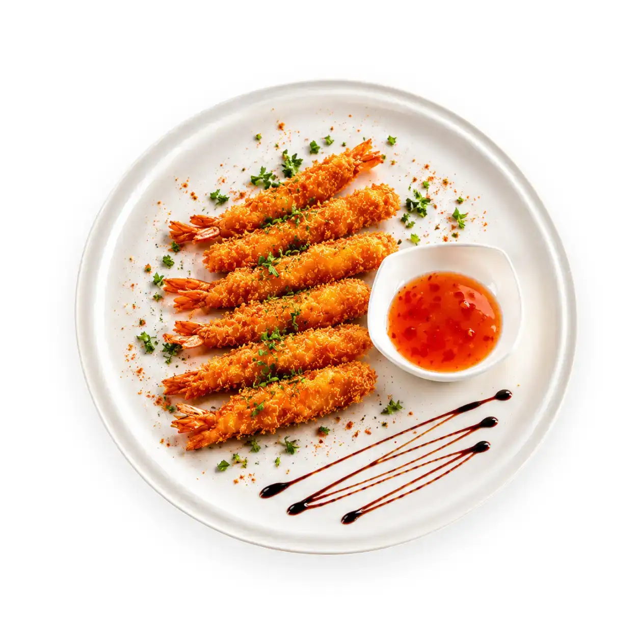 Creveți torpedo cu sos sweet chilli