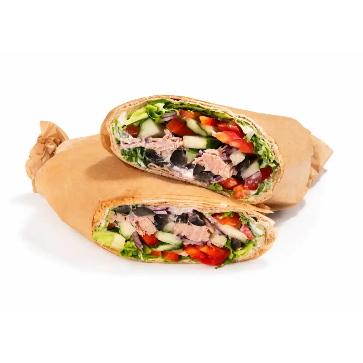 Tuna Mediterranean Wrap