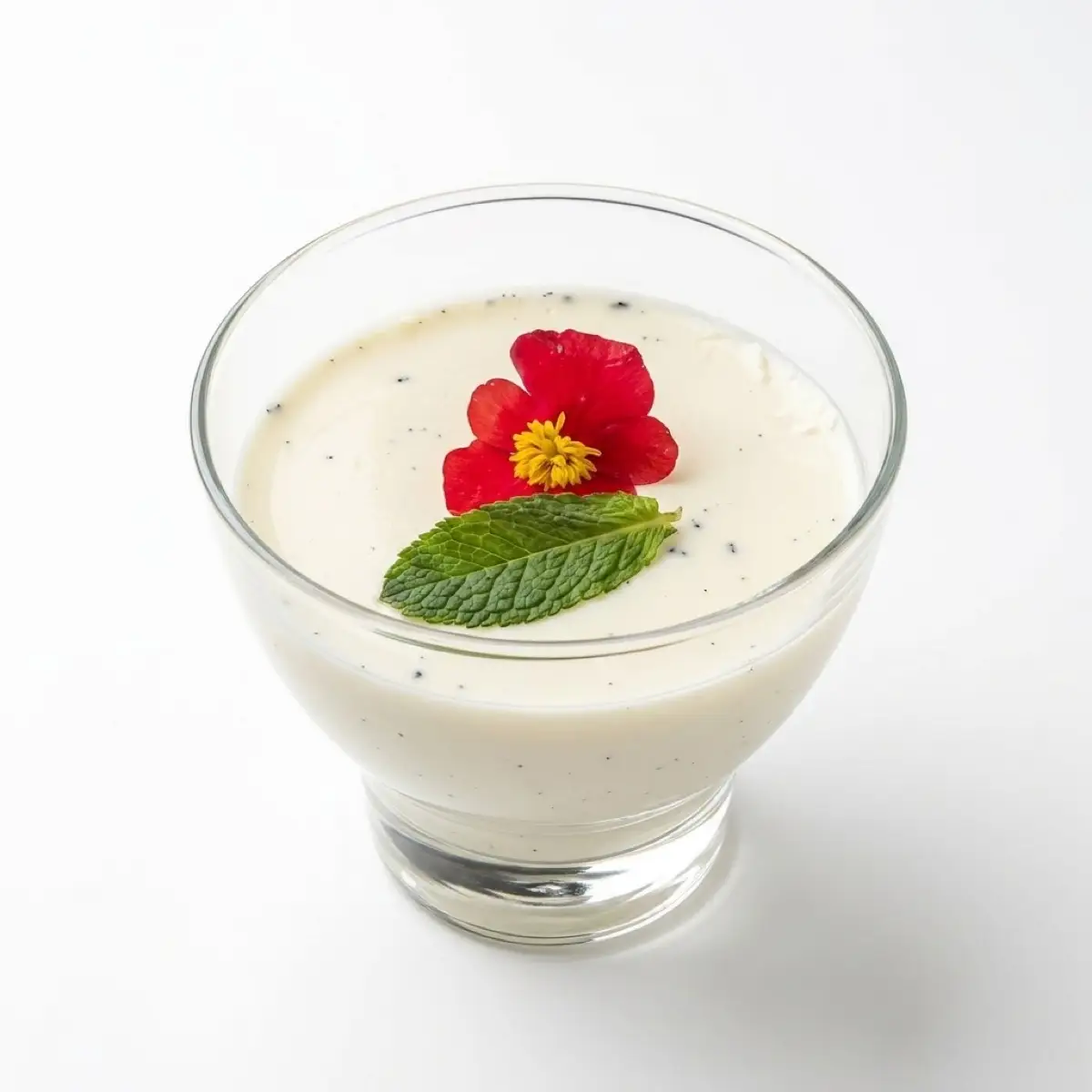Pannacotta cu mentă